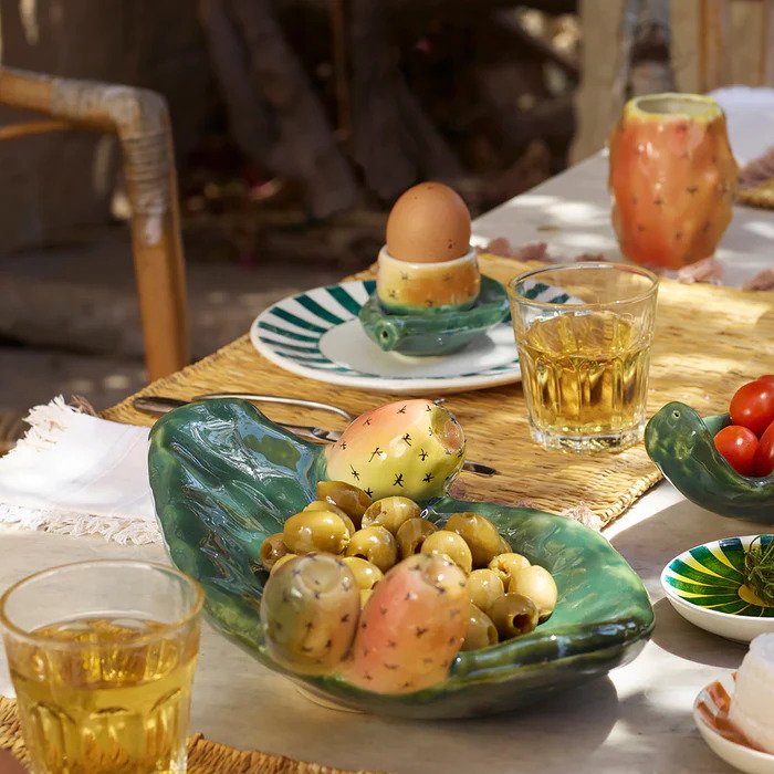 Villa Bologna Pottery-Prickly Pear Bowl