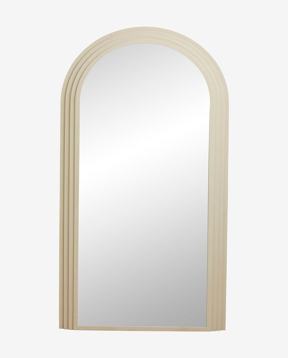 Copper & Plush-Falco Mirror - Beige