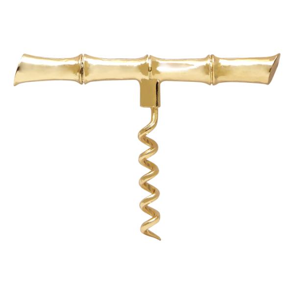 Copper & Plush-Modern Retro Bamboo Design Corkscrew