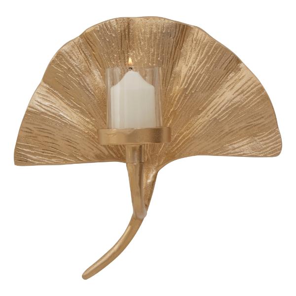 Copper & Plush-Prato Ginkgo Small Wall Sconce