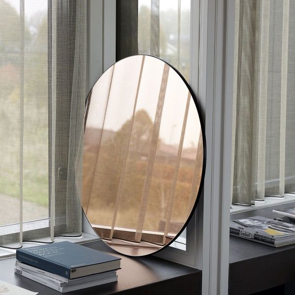 Copper & Plush-Rose Round Mirror (Available in 2 sizes)