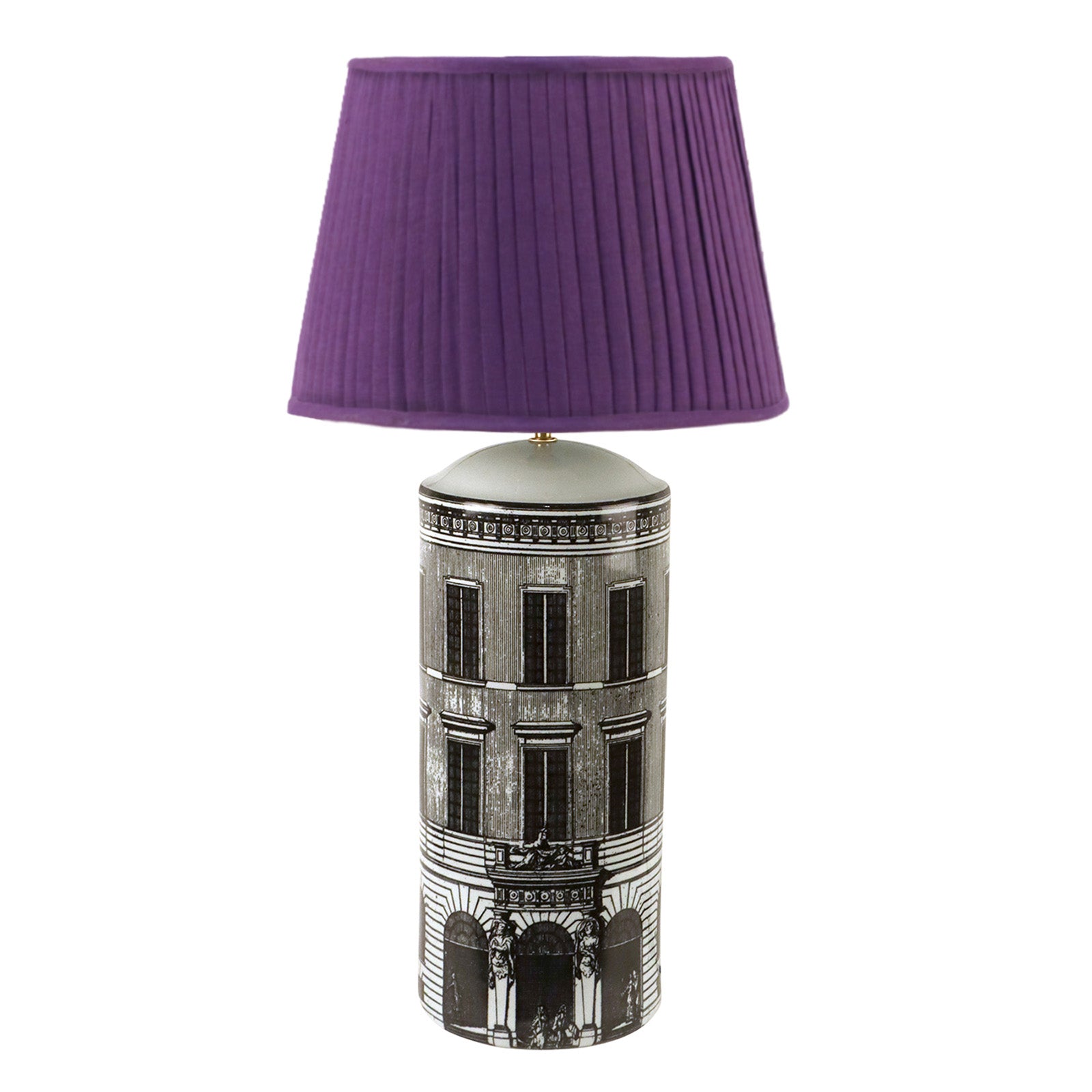 Copper & Plush-Tall Palas Table Lamp