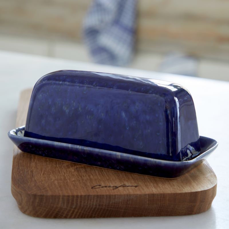 Casafina-Rect. butter dish w/ lid