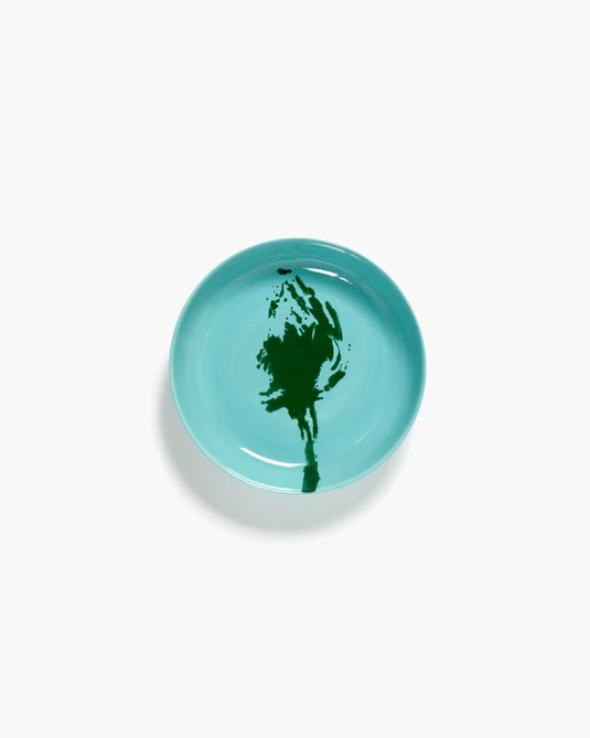 Eclecticist-Deep plate azure - green artichoke Feast