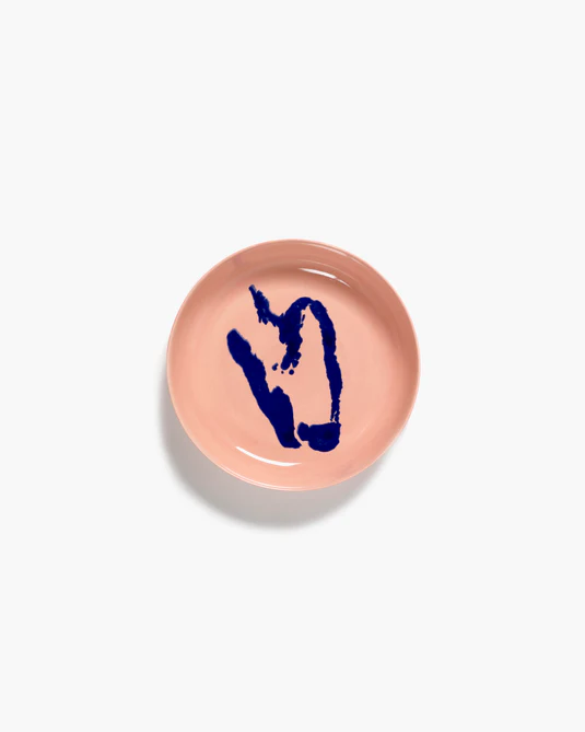 Eclecticist-Deep plate pink - blue pepper Feast