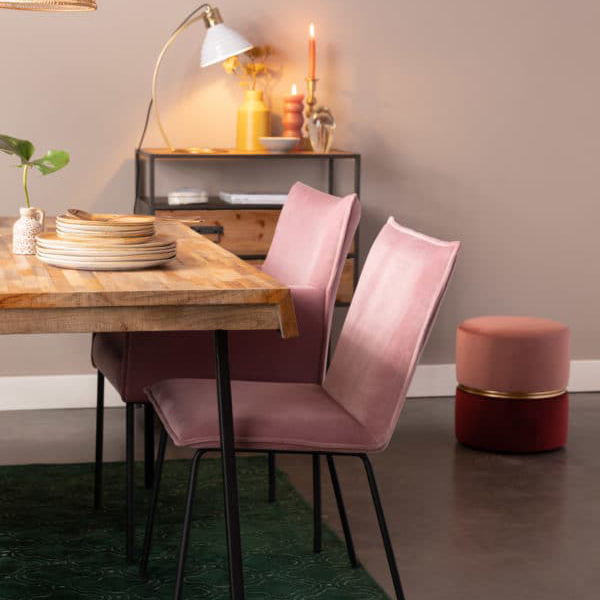 Form-Floke Velvet Chair (Available in 4 colours)
