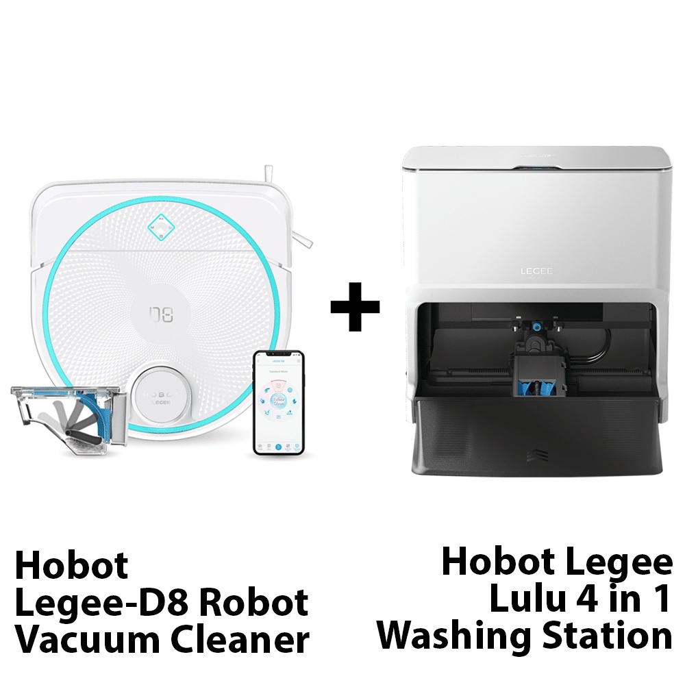 Crosscraft-Hobot Legee-D8 Robot Vacuum Cleaner