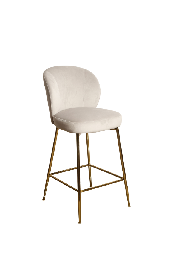 Hometrends-Polpona Light Grey Bar Stool