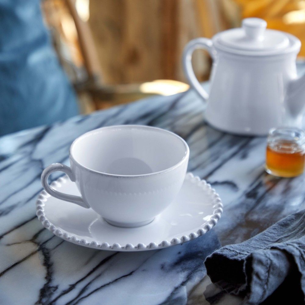 COSTA NOVA-Tea cup and saucer 0.25 L (set of 6)