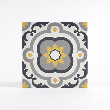 Stephanie Borg-Tile Pattern Canvas Block 11