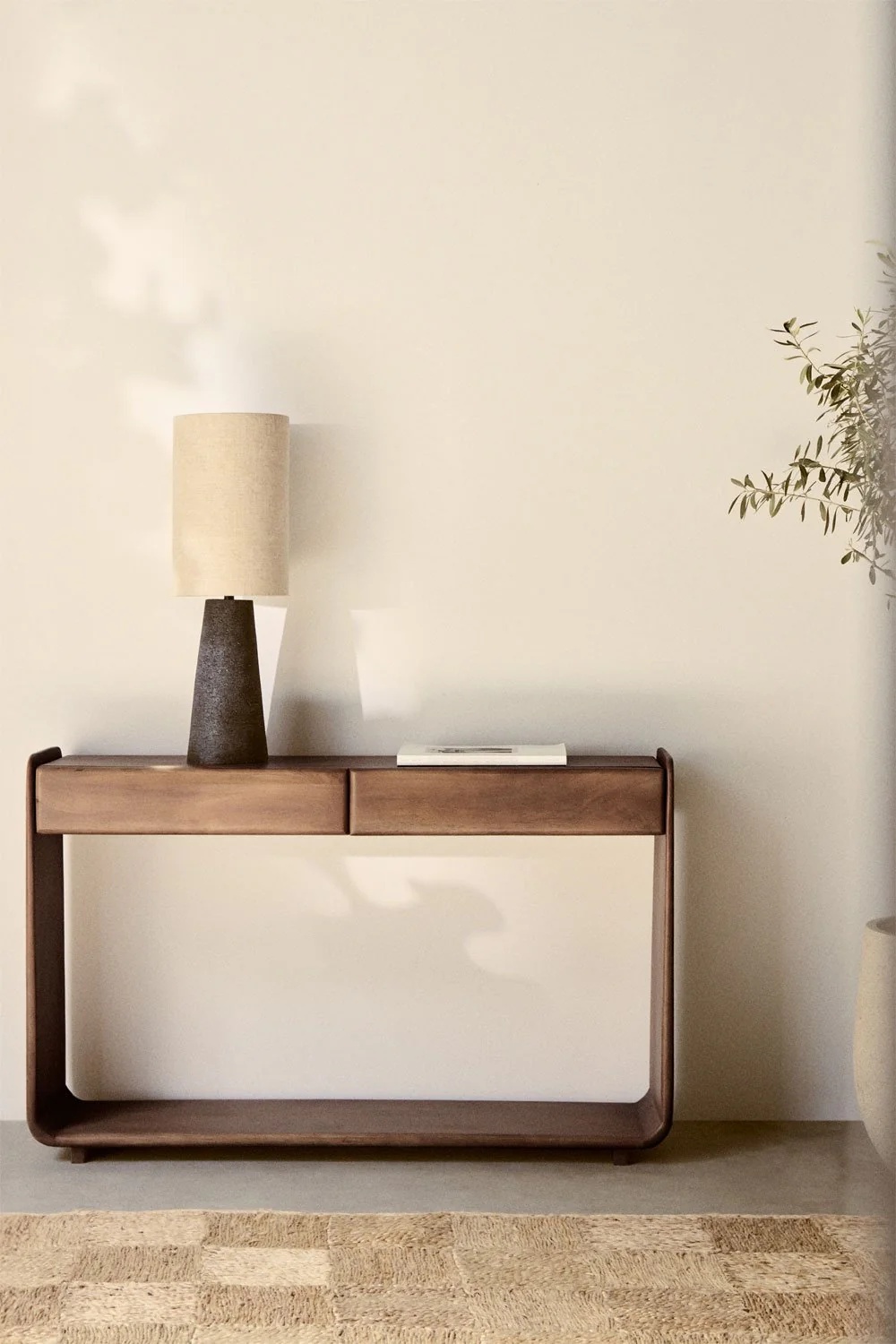 Copper & Plush-Tinsley Console Table