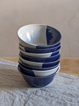 Ceramics by Tiz-Seablue Range Cereal Bowl