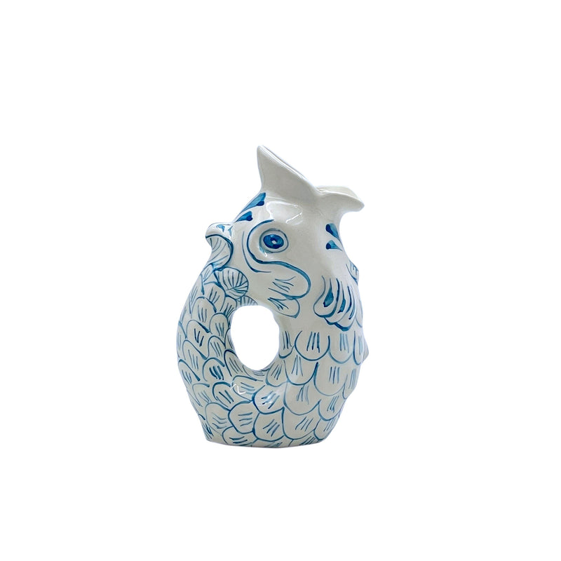 Villa Bologna Pottery-Glug Glug Jug in Light Blue, Small