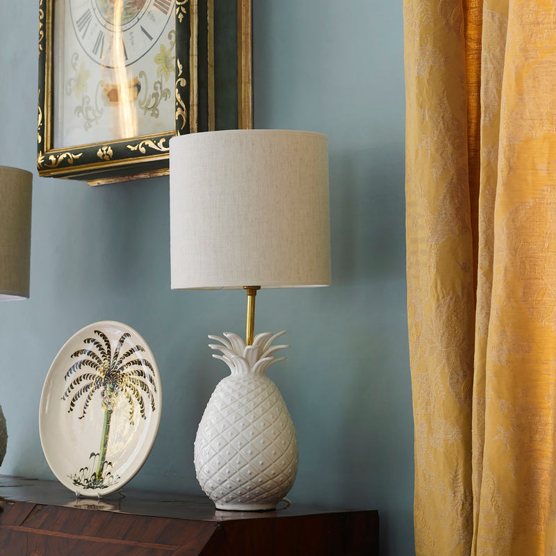 Villa Bologna Pottery-Pineapple Lamp, Small