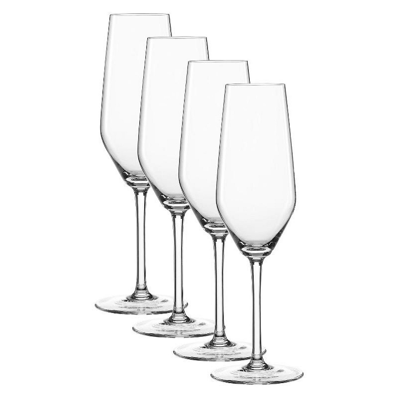 Vinci-Style Champagne Flute (Set of 4)