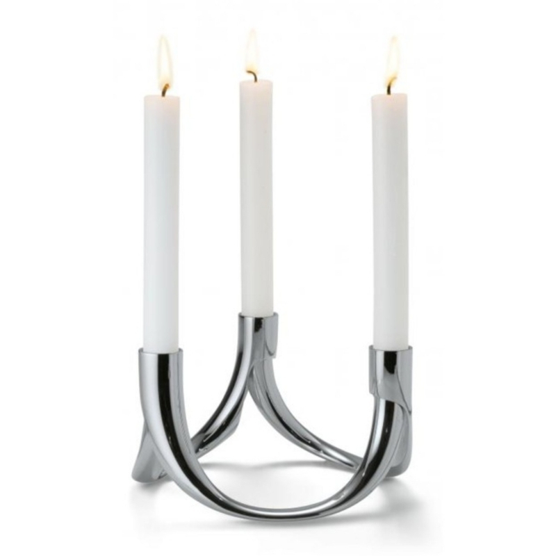 Vinci-Bow Candle Holder - 3 Piece Set