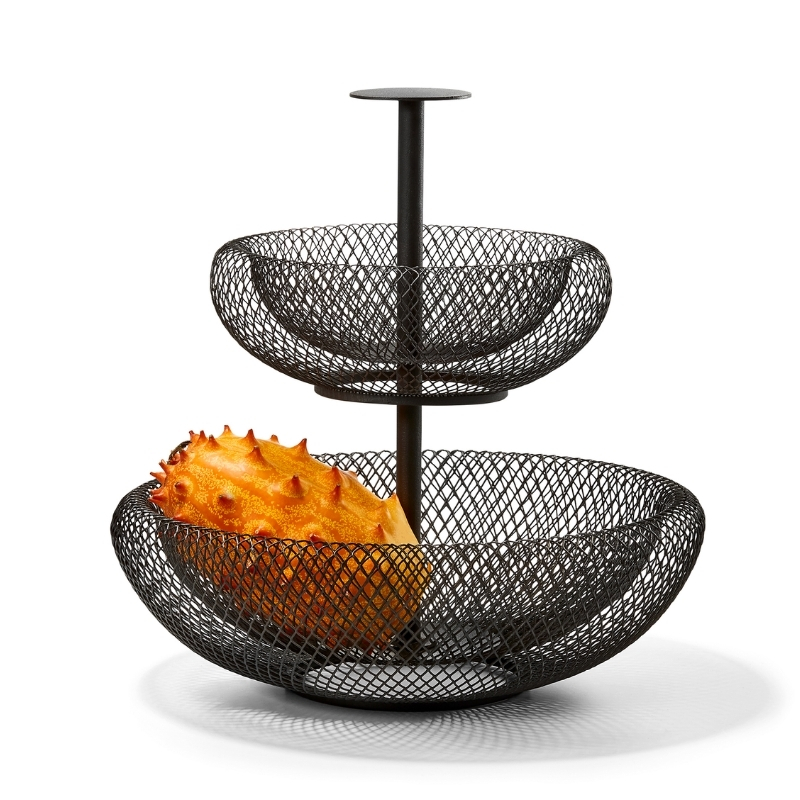 Vinci-Mesh Two Tiew Serving Tray - 29 cm