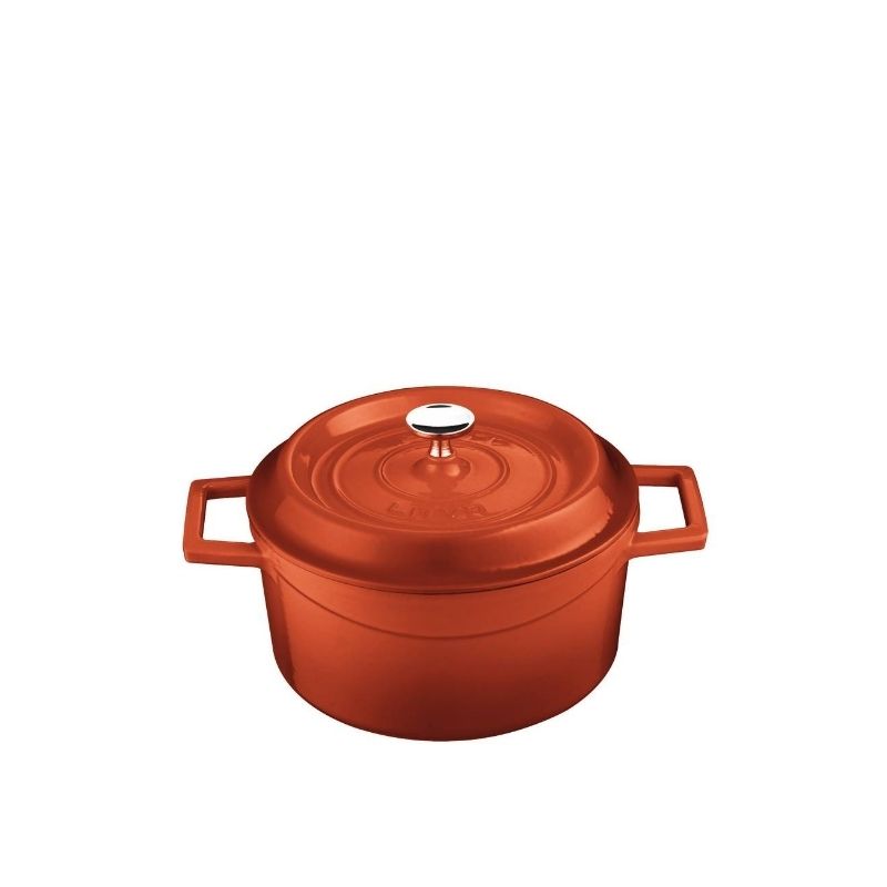 Vinci-Trendy Round Casserole Red (Various Sizes)