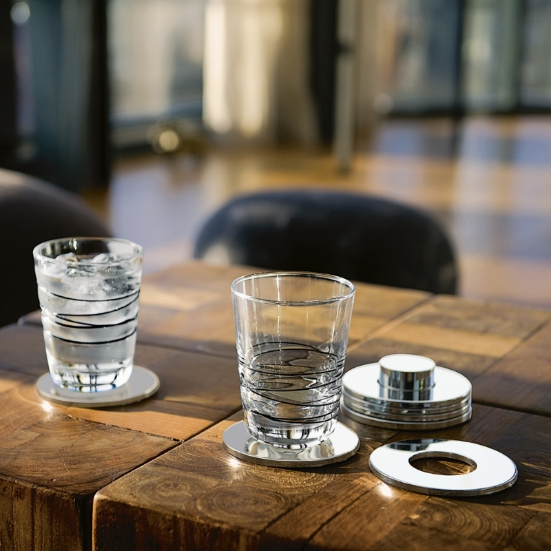 Vinci-Rings Coasters - 7PC Set