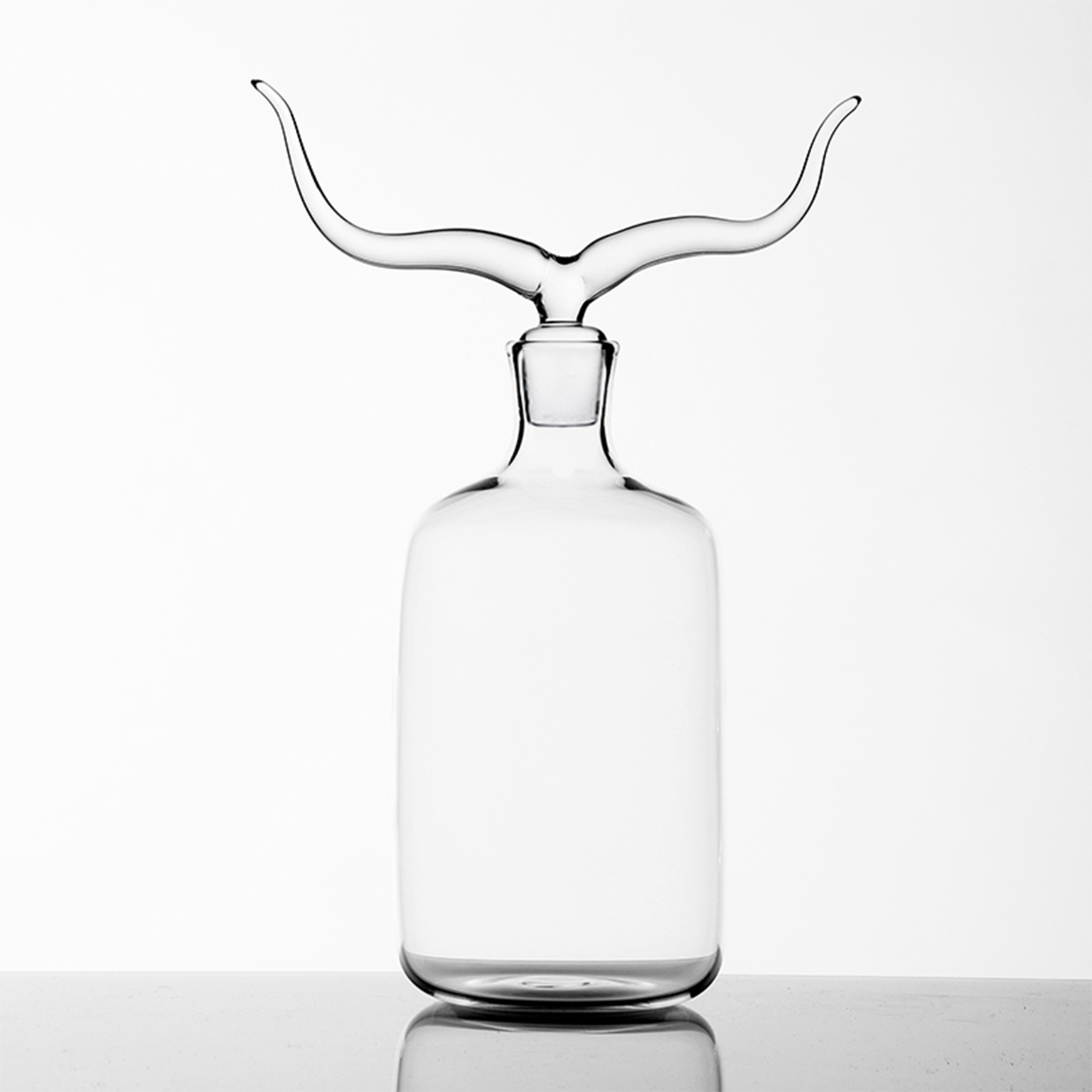 Zartera-Glass Bottle "Longhorn"